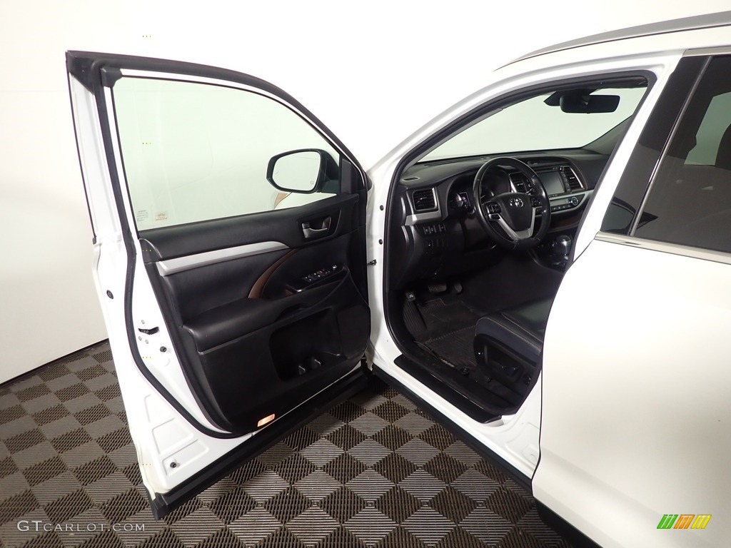 2019 Highlander XLE AWD - Blizzard Pearl White / Black photo #20