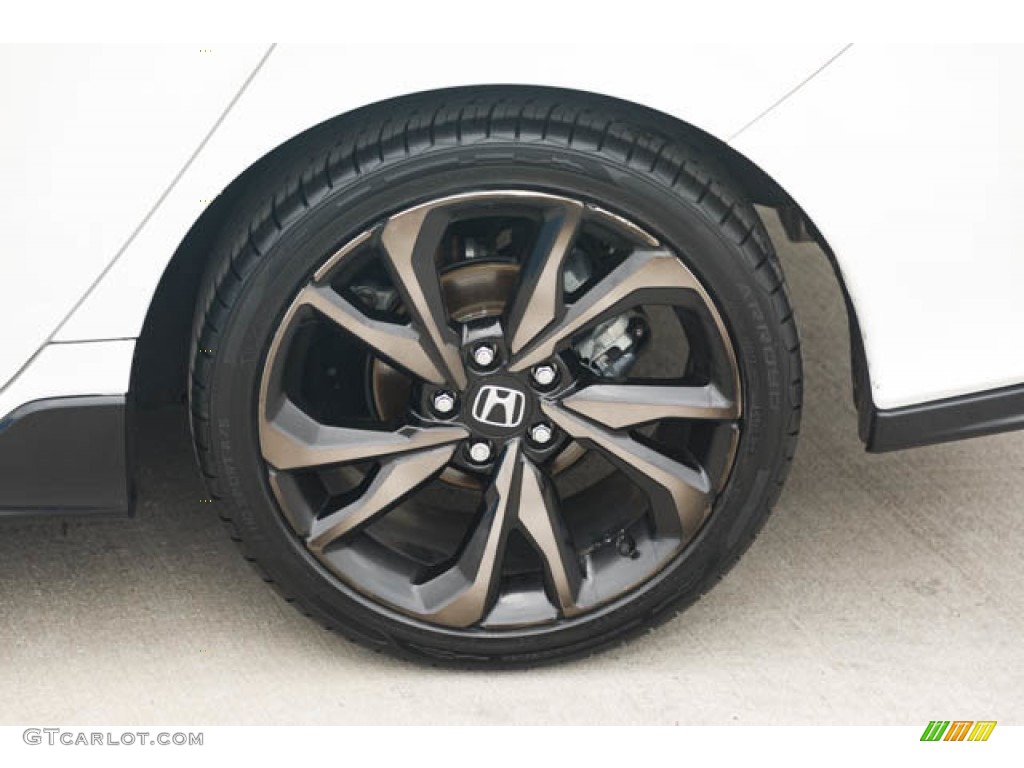 2019 Civic Sport Touring Hatchback - Taffeta White / Black photo #39