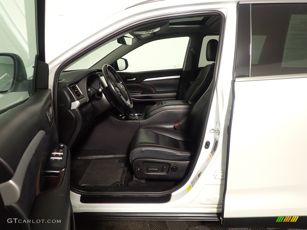 2019 Highlander XLE AWD - Blizzard Pearl White / Black photo #22