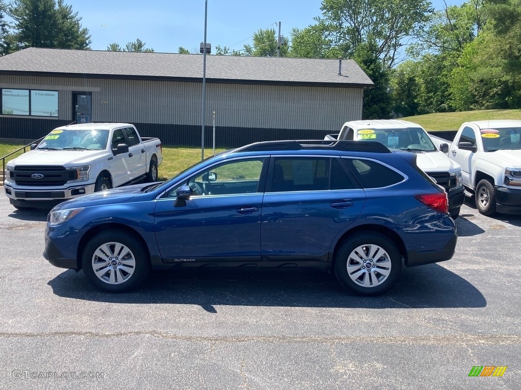 2019 Outback 2.5i Premium - Abyss Blue Pearl / Slate Black photo #1