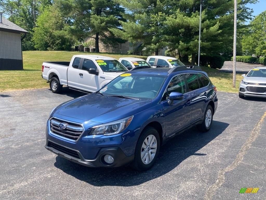 2019 Outback 2.5i Premium - Abyss Blue Pearl / Slate Black photo #2