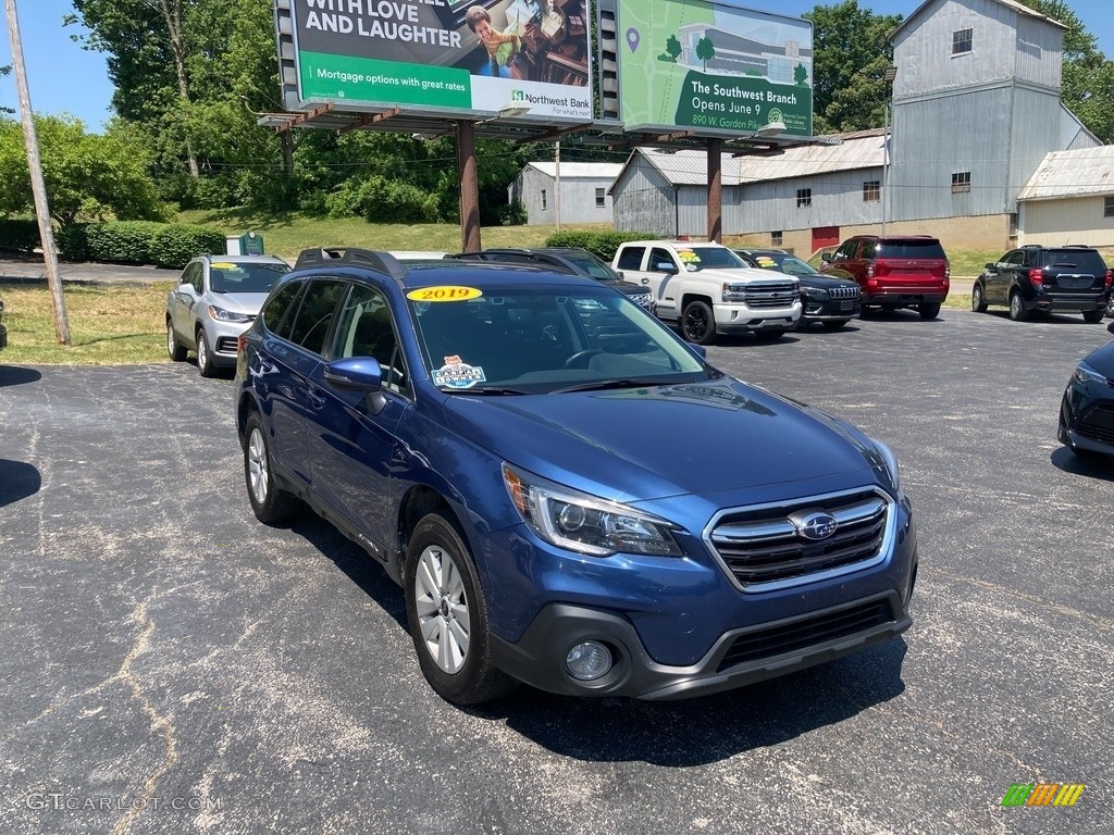 2019 Outback 2.5i Premium - Abyss Blue Pearl / Slate Black photo #7
