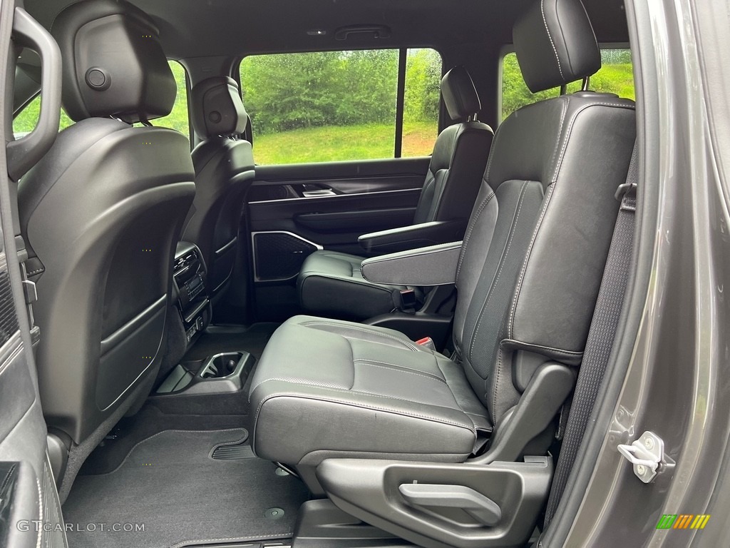 Global Black Interior 2023 Jeep Wagoneer L Series II 4x4 Photo #146198703