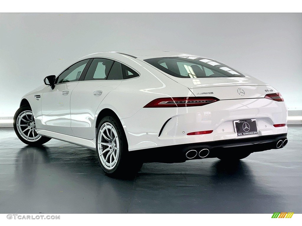 Polar White 2023 Mercedes-Benz AMG GT 43 Exterior Photo #146198778