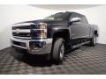 Black 2016 Chevrolet Silverado 2500HD LTZ Crew Cab 4x4 Exterior