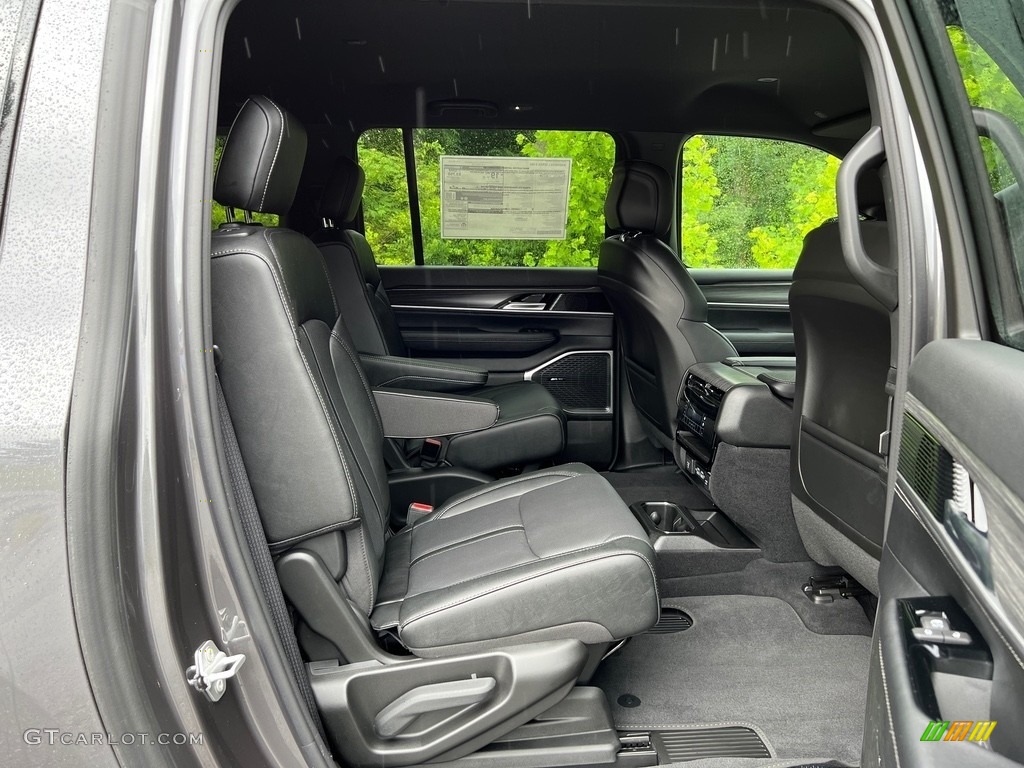 2023 Jeep Wagoneer L Series II 4x4 Rear Seat Photos