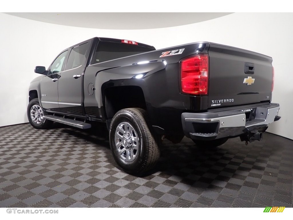 2016 Silverado 2500HD LTZ Crew Cab 4x4 - Black / Jet Black photo #9