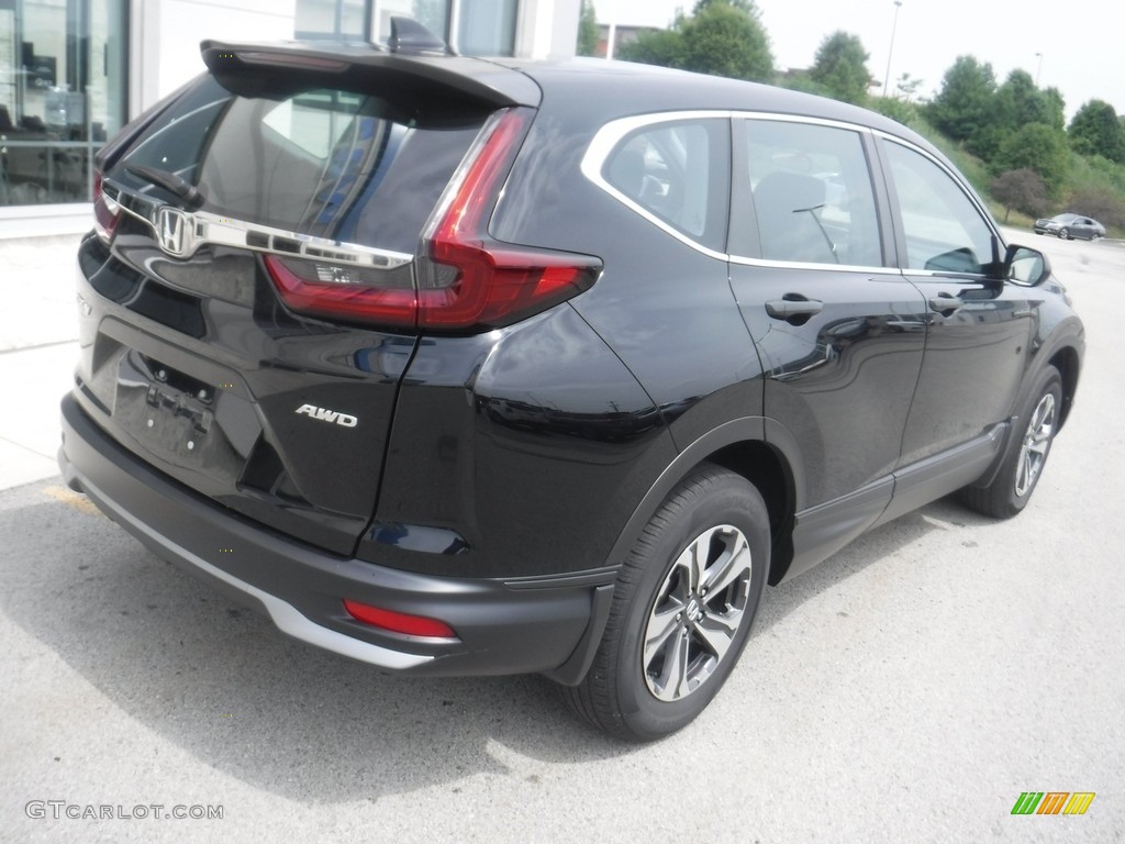 Crystal Black Pearl 2020 Honda CR-V LX AWD Exterior Photo #146199181