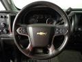 Jet Black 2016 Chevrolet Silverado 2500HD LTZ Crew Cab 4x4 Steering Wheel
