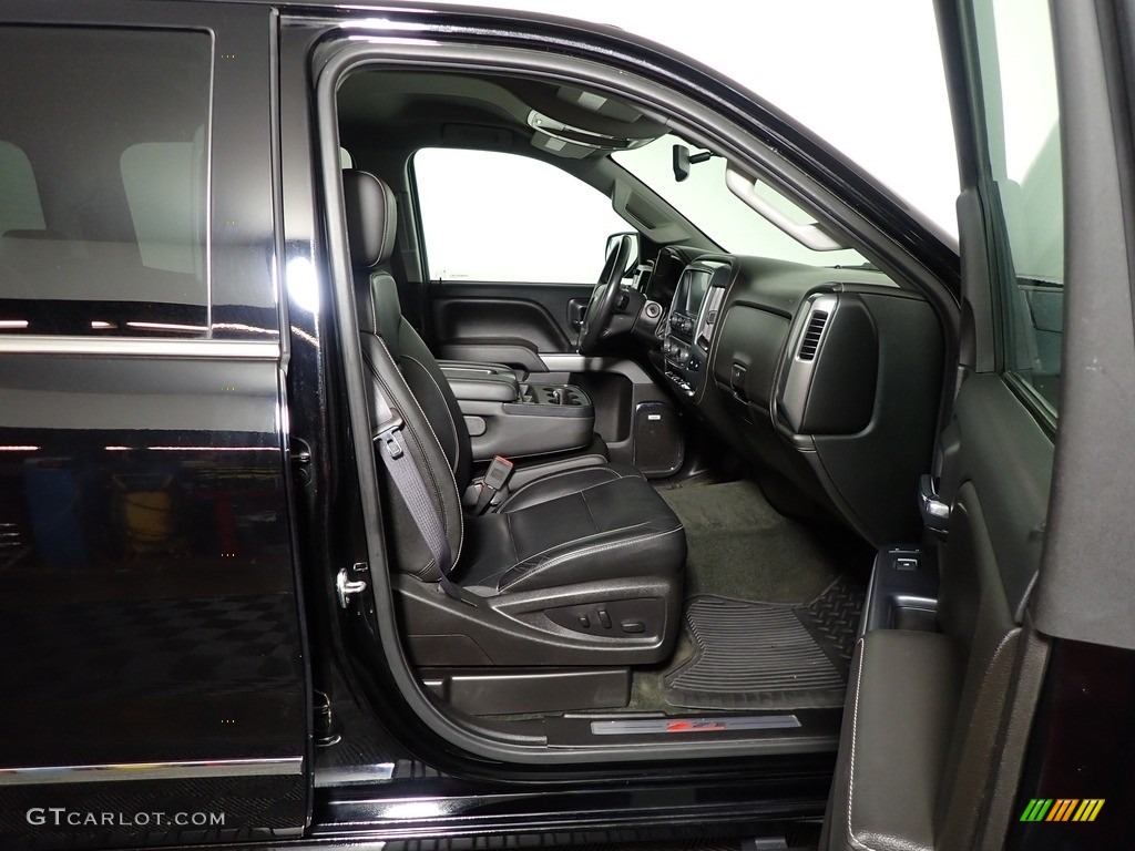 Jet Black Interior 2016 Chevrolet Silverado 2500HD LTZ Crew Cab 4x4 Photo #146199472