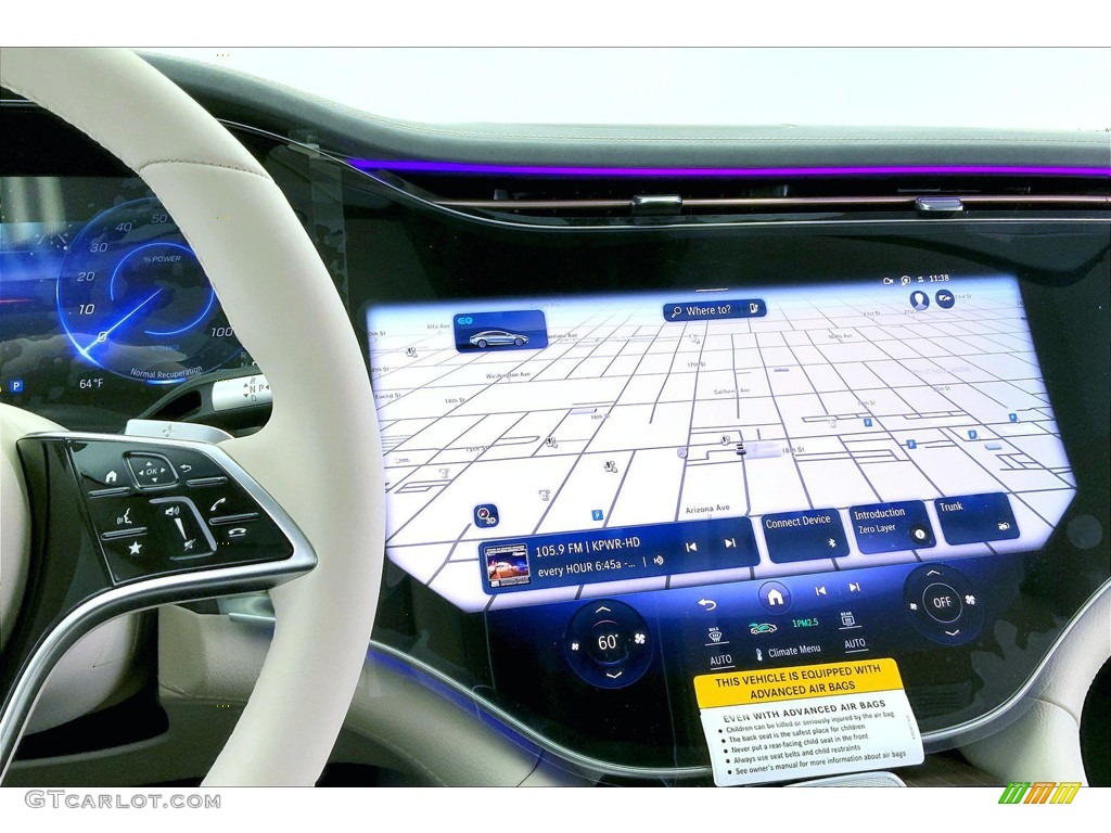 2023 Mercedes-Benz EQS 580 4Matic Sedan Navigation Photo #146199571