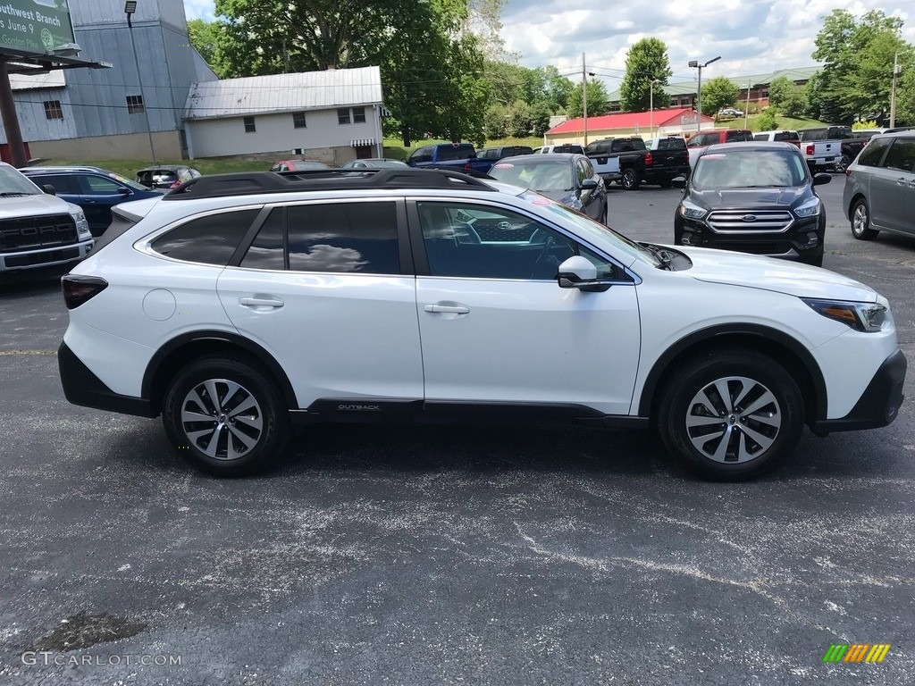 2021 Outback 2.5i Premium - Crystal White Pearl / Slate Black photo #5