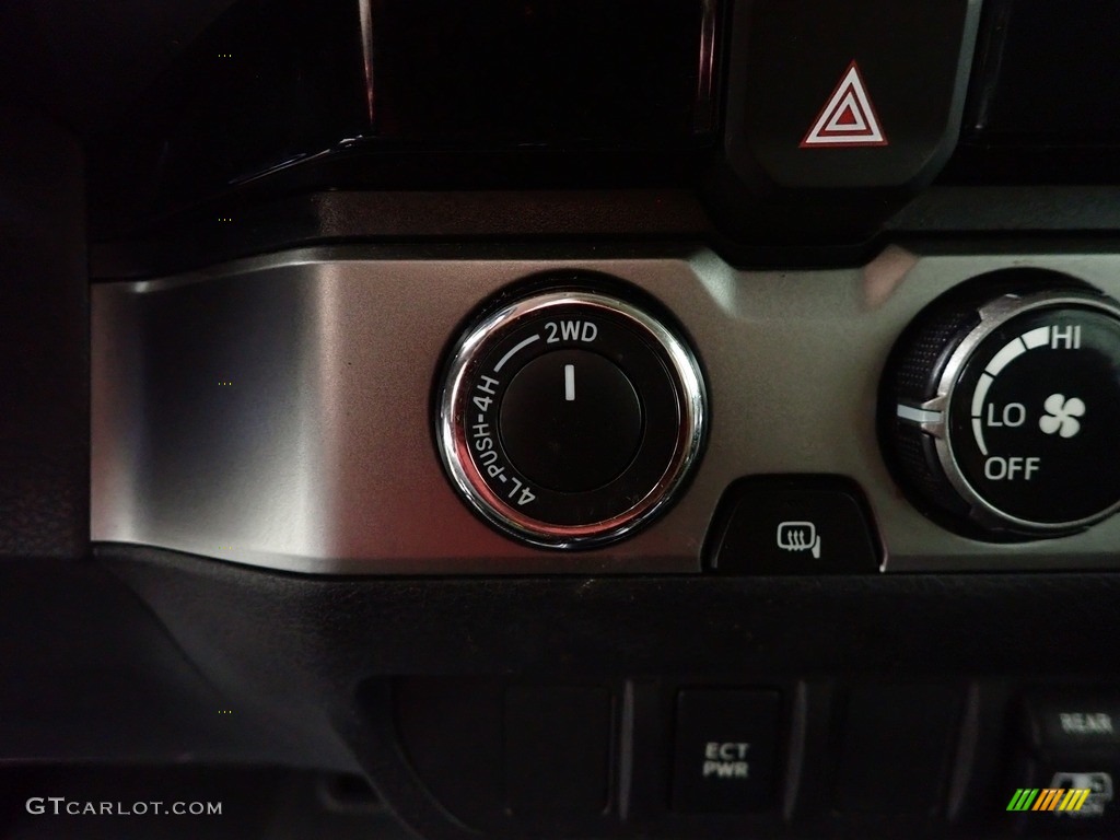 2018 Tacoma SR5 Double Cab 4x4 - Midnight Black Metallic / Cement Gray photo #27