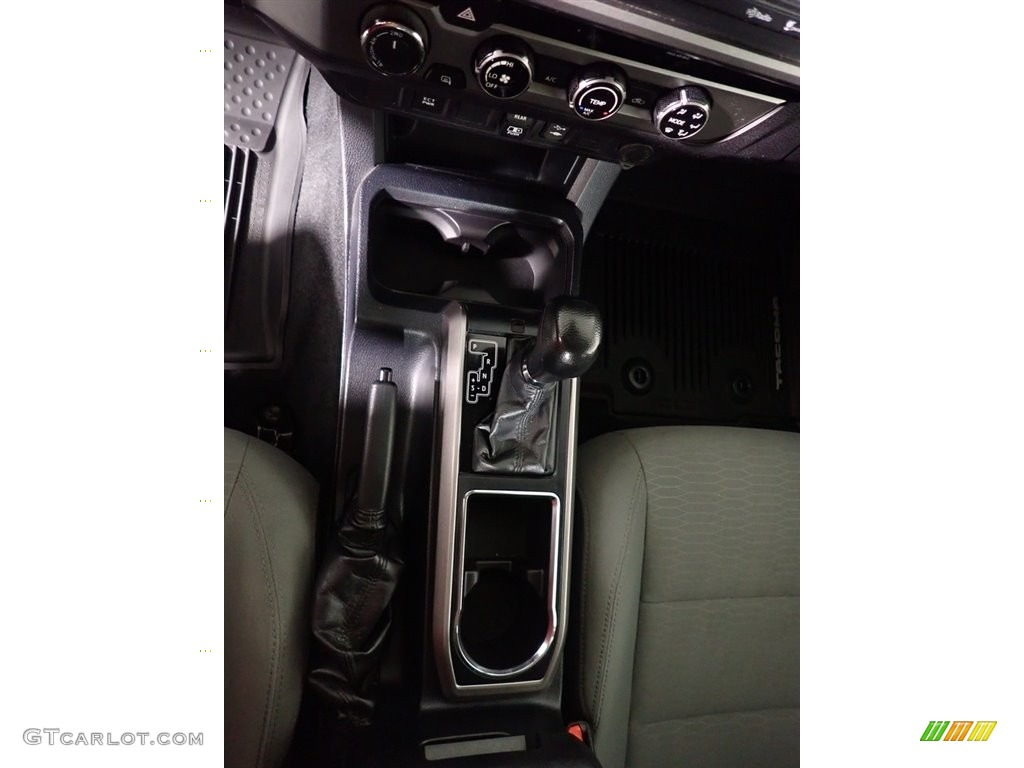 2018 Tacoma SR5 Double Cab 4x4 - Midnight Black Metallic / Cement Gray photo #28