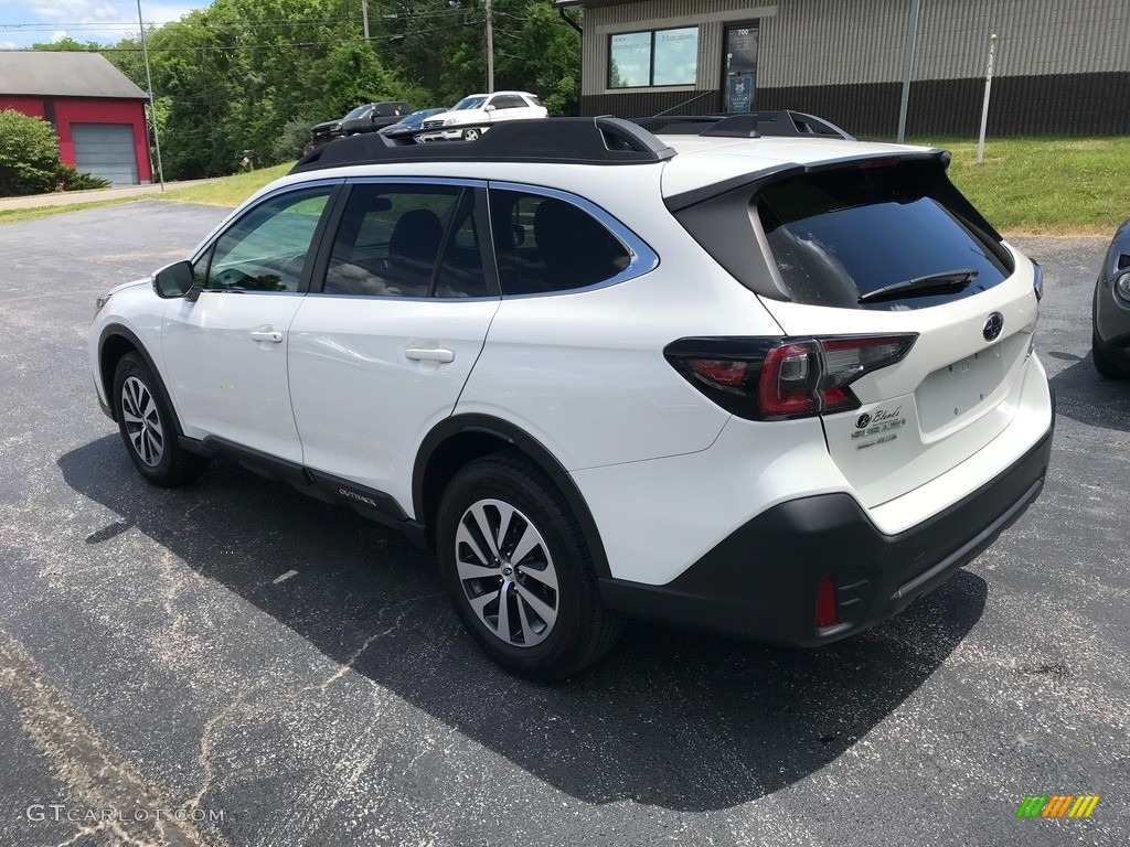 2021 Outback 2.5i Premium - Crystal White Pearl / Slate Black photo #8
