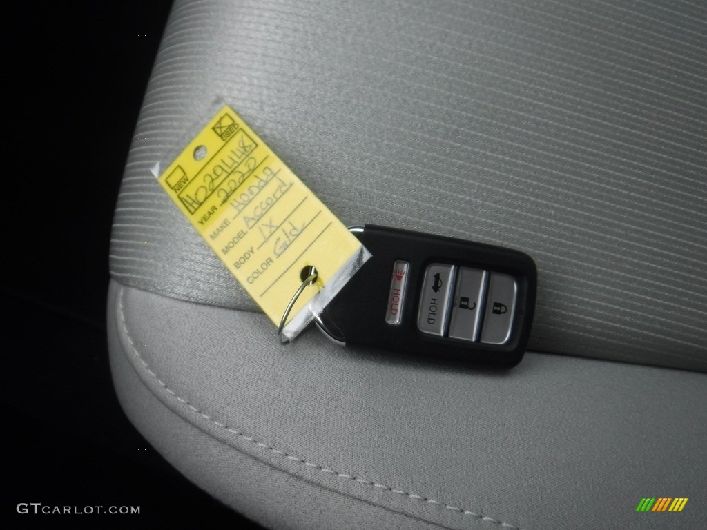 2020 Accord LX Sedan - Champagne Frost Pearl / Ivory photo #30