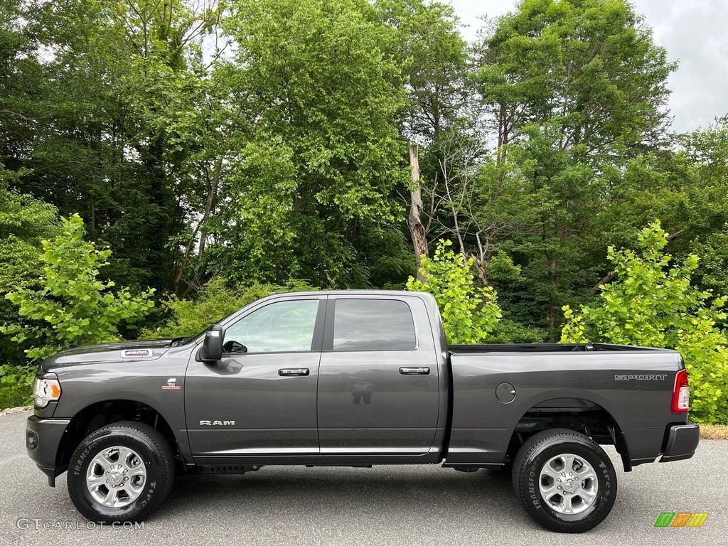 Granite Crystal Metallic 2023 Ram 2500 Big Horn Crew Cab 4x4 Exterior Photo #146200554