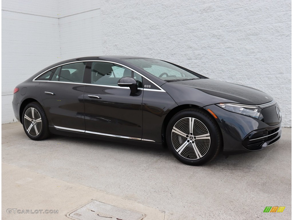 2023 EQS 450+ Sedan - Graphite Gray Metallic / Black/Sable Brown photo #3