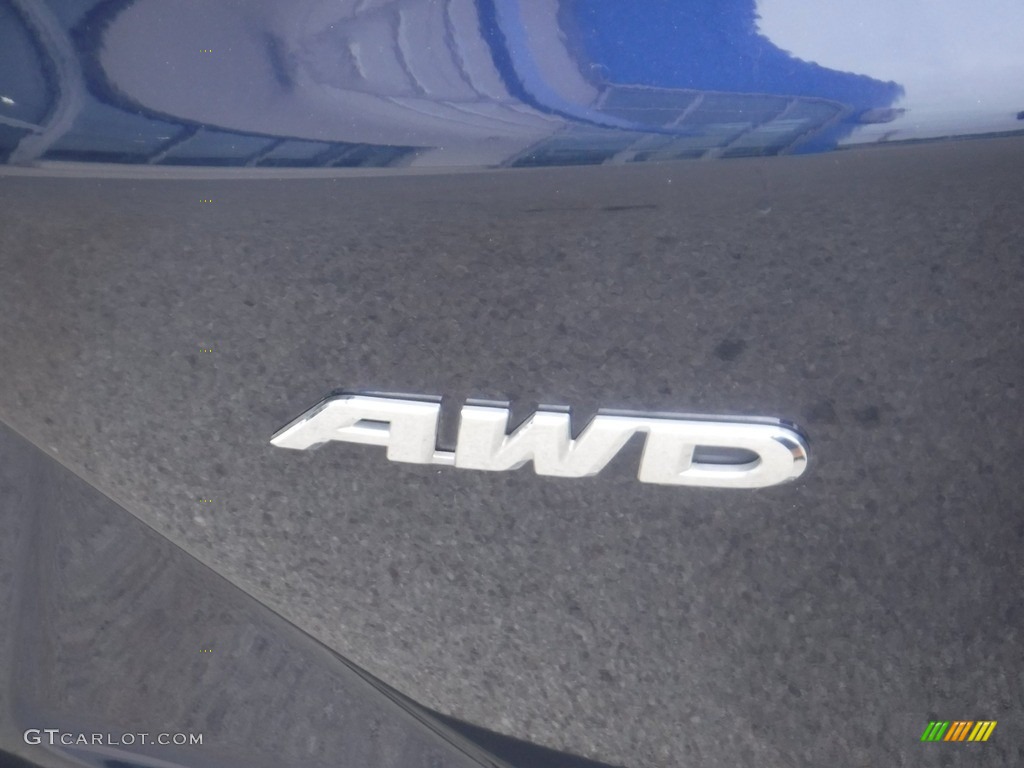 2020 CR-V LX AWD - Obsidian Blue Pearl / Gray photo #10
