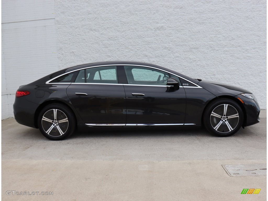 2023 EQS 450+ Sedan - Graphite Gray Metallic / Black/Sable Brown photo #4
