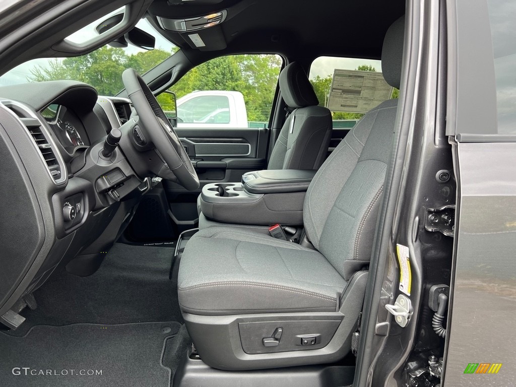 Black Interior 2023 Ram 2500 Big Horn Crew Cab 4x4 Photo #146200806