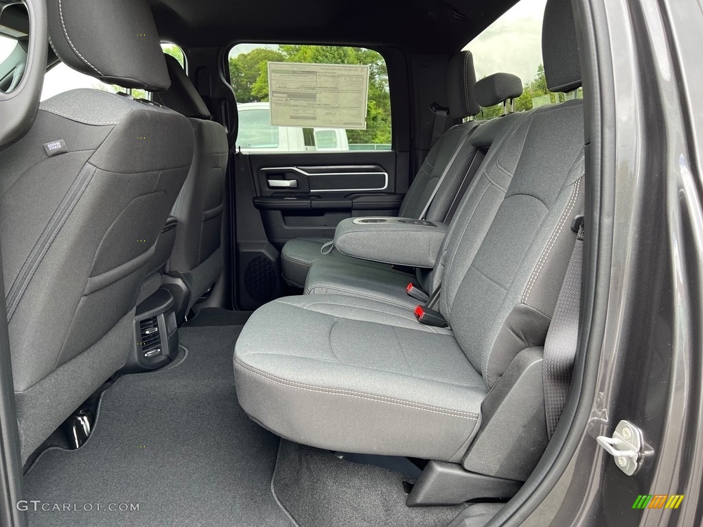 Black Interior 2023 Ram 2500 Big Horn Crew Cab 4x4 Photo #146200884