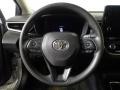 Black 2022 Toyota Corolla LE Hybrid Steering Wheel