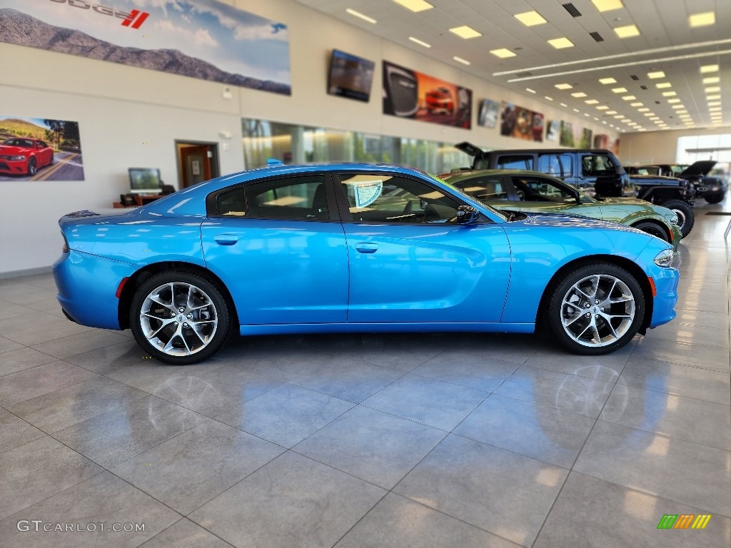 B5 Blue Pearl 2023 Dodge Charger SXT Exterior Photo #146201157