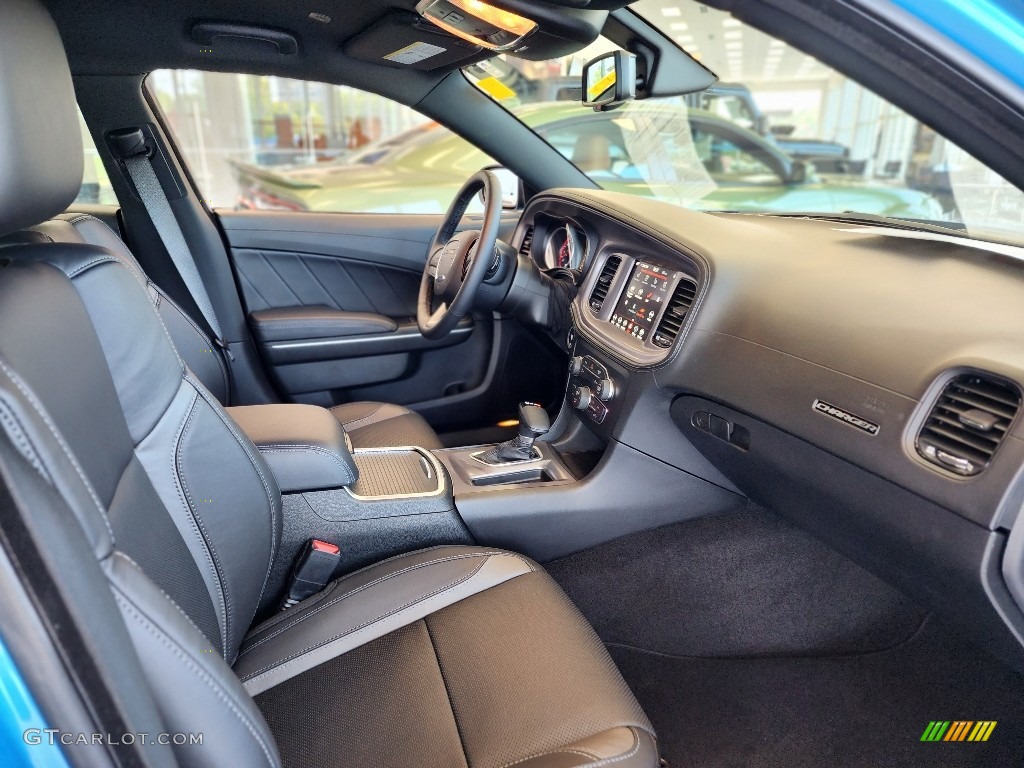 Black Interior 2023 Dodge Charger SXT Photo #146201286