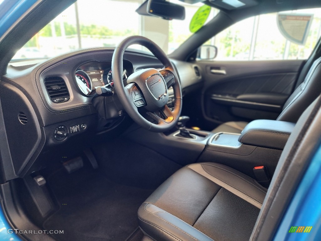 Black Interior 2023 Dodge Charger SXT Photo #146201514