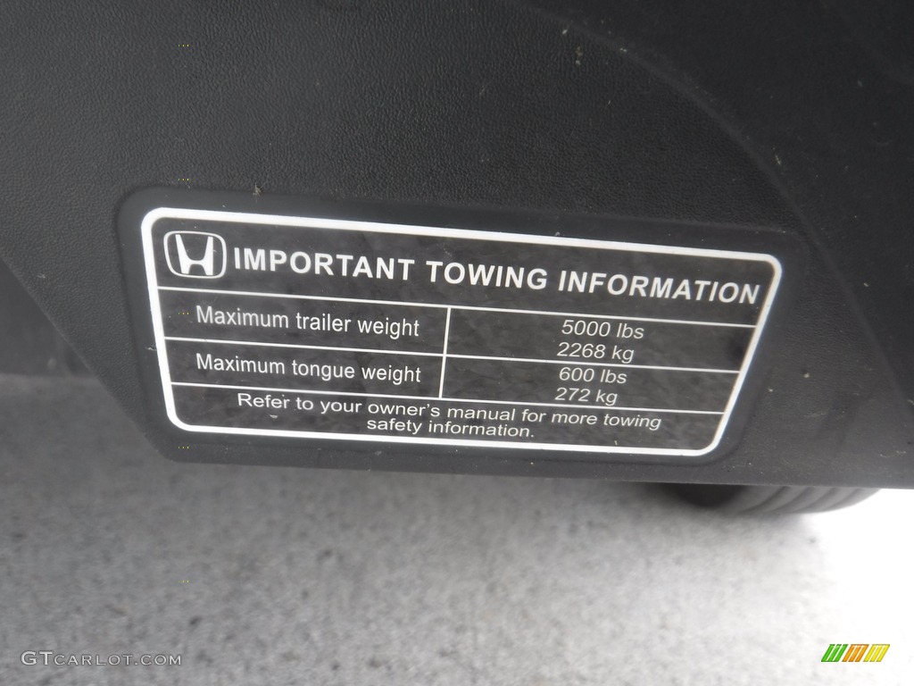 2020 Ridgeline RTL-E AWD - Obsidian Blue Pearl / Gray photo #10
