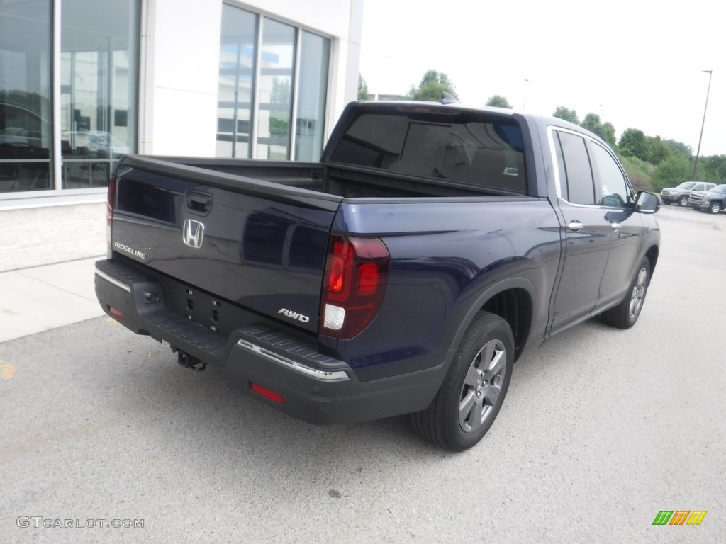 2020 Ridgeline RTL-E AWD - Obsidian Blue Pearl / Gray photo #11