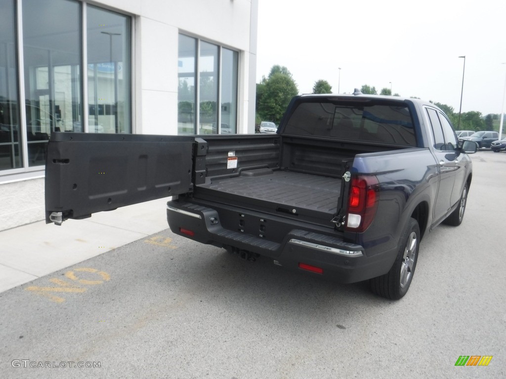 2020 Ridgeline RTL-E AWD - Obsidian Blue Pearl / Gray photo #14