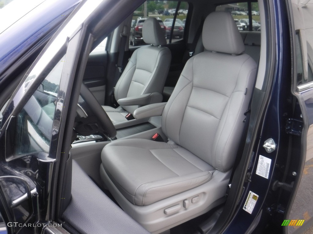 2020 Ridgeline RTL-E AWD - Obsidian Blue Pearl / Gray photo #16
