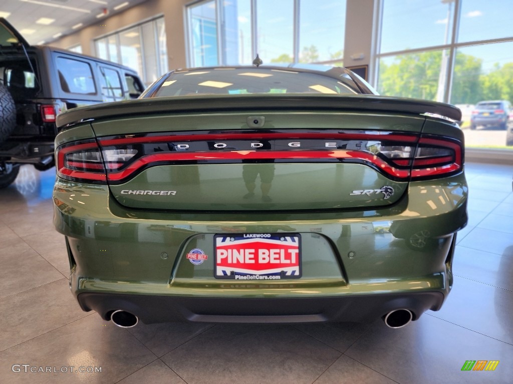 2022 Charger SRT Hellcat Widebody - F8 Green / Black/Sepia photo #13