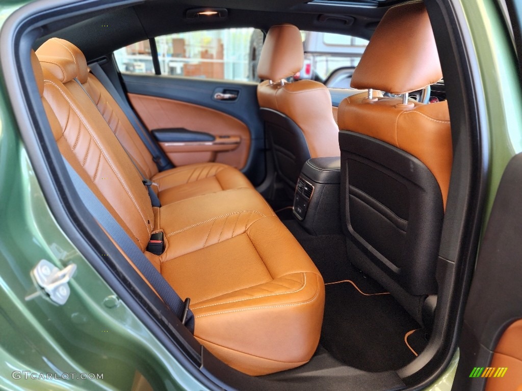 Black/Sepia Interior 2022 Dodge Charger SRT Hellcat Widebody Photo #146202486