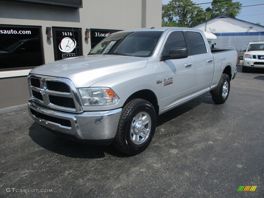2017 2500 SLT Crew Cab - Bright Silver Metallic / Black/Diesel Gray photo #2