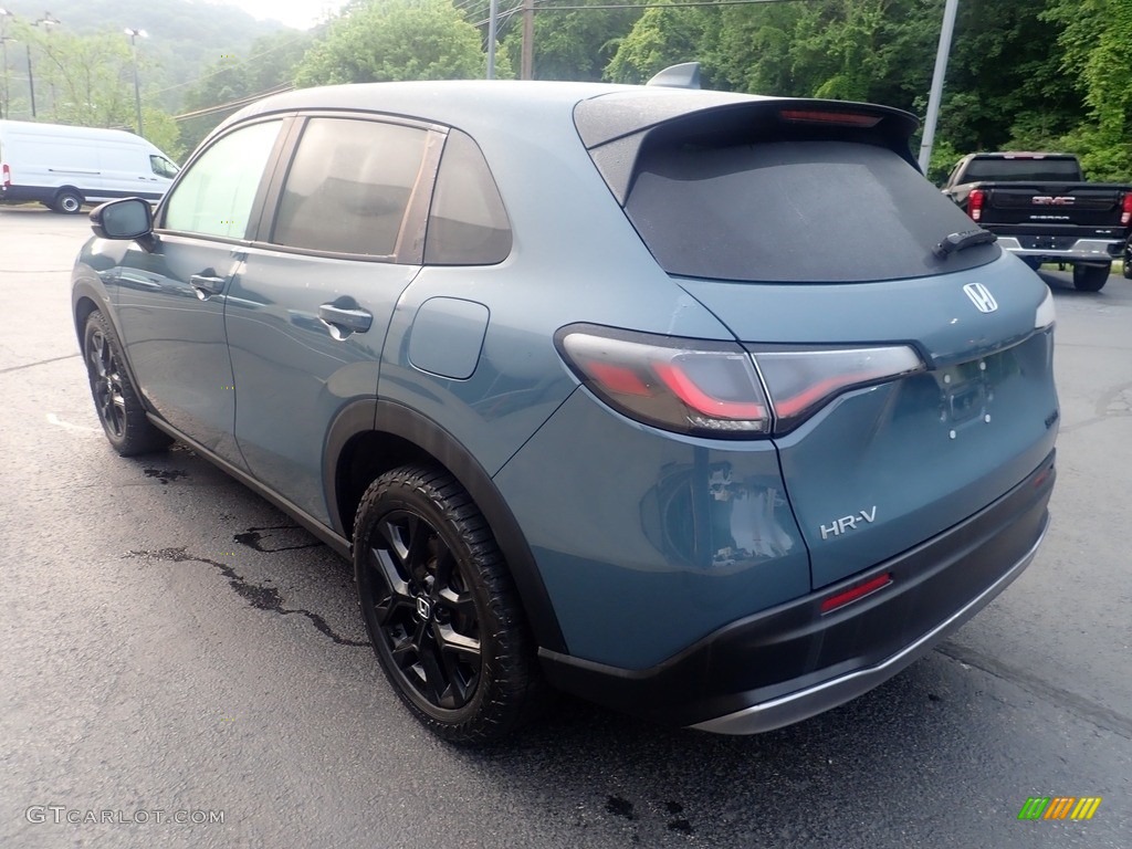 2023 HR-V Sport AWD - Nordic Forest Pearl / Black photo #5