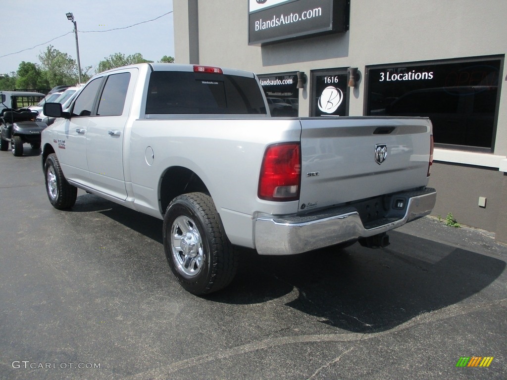2017 2500 SLT Crew Cab - Bright Silver Metallic / Black/Diesel Gray photo #3