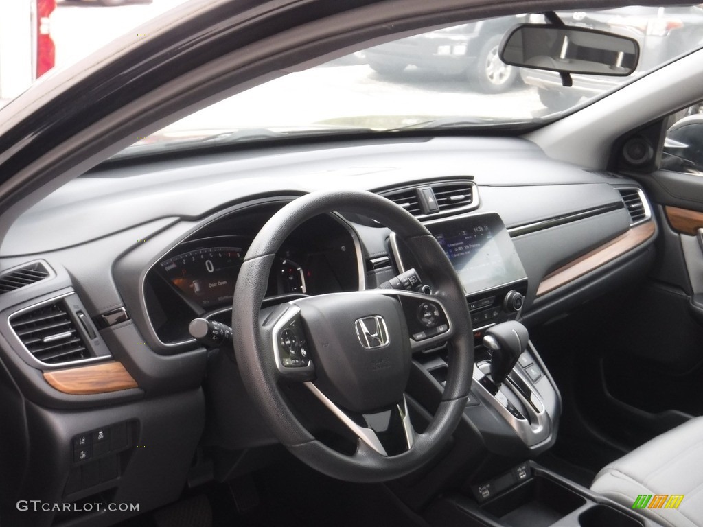 2020 Honda CR-V EX-L AWD Gray Dashboard Photo #146203098