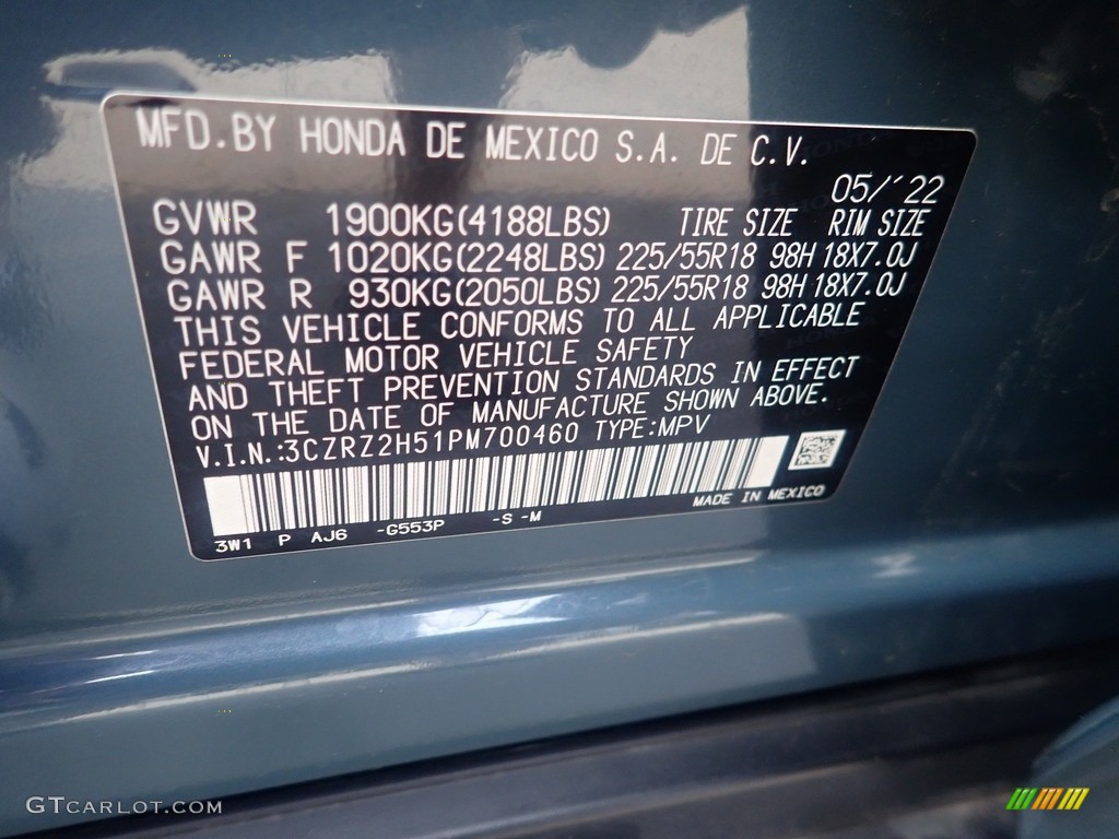 2023 HR-V Sport AWD - Nordic Forest Pearl / Black photo #27