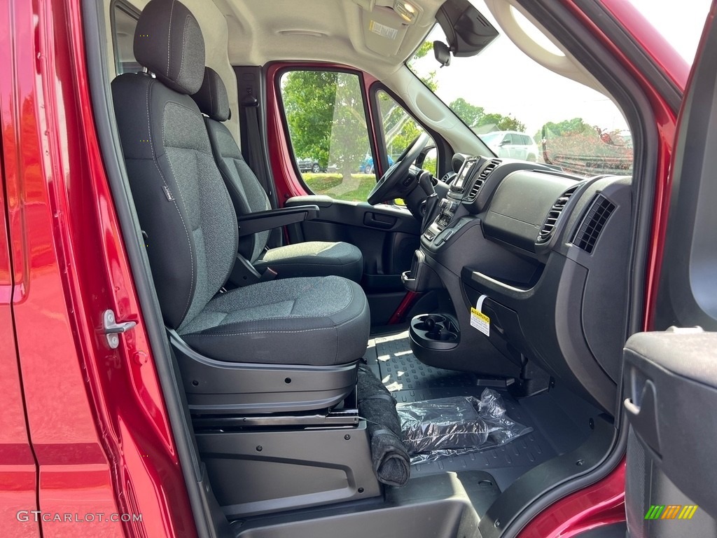Black Interior 2023 Ram ProMaster 1500 Low Roof Cargo Van Photo #146203207