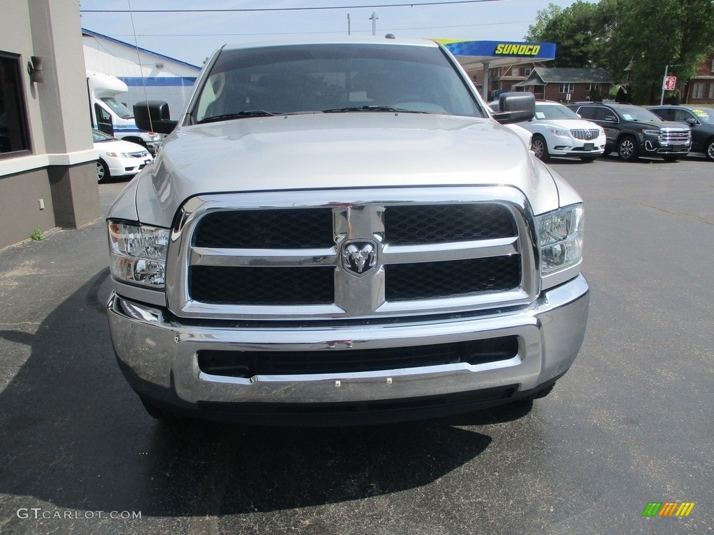2017 2500 SLT Crew Cab - Bright Silver Metallic / Black/Diesel Gray photo #24