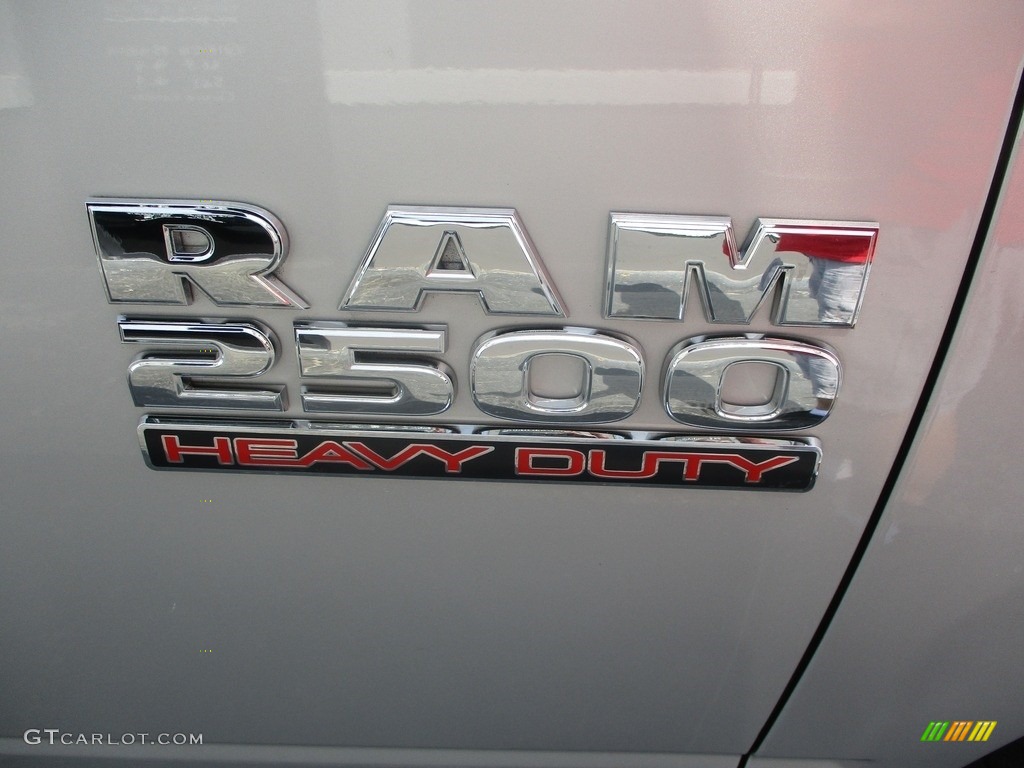 2017 2500 SLT Crew Cab - Bright Silver Metallic / Black/Diesel Gray photo #27