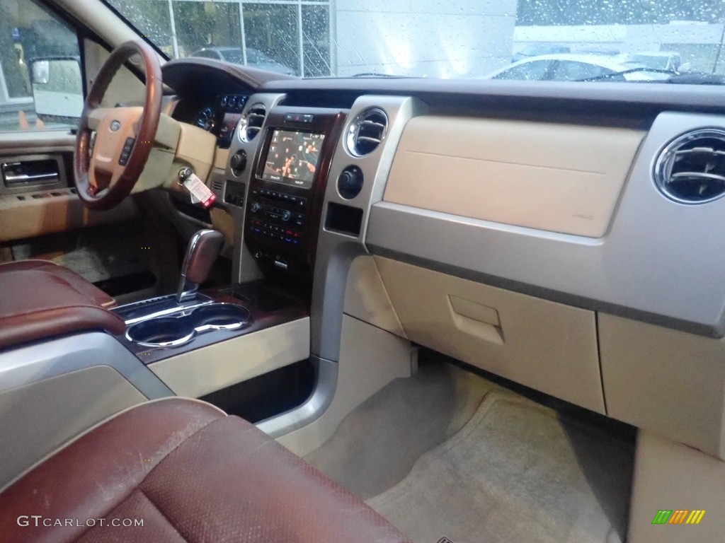 2012 F150 King Ranch SuperCrew 4x4 - Tuxedo Black Metallic / King Ranch Chaparral Leather photo #11