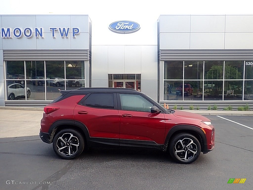 Crimson Metallic Chevrolet TrailBlazer