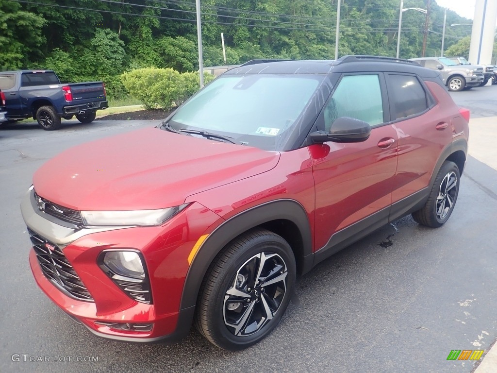 Crimson Metallic 2022 Chevrolet TrailBlazer RS AWD Exterior Photo #146204049