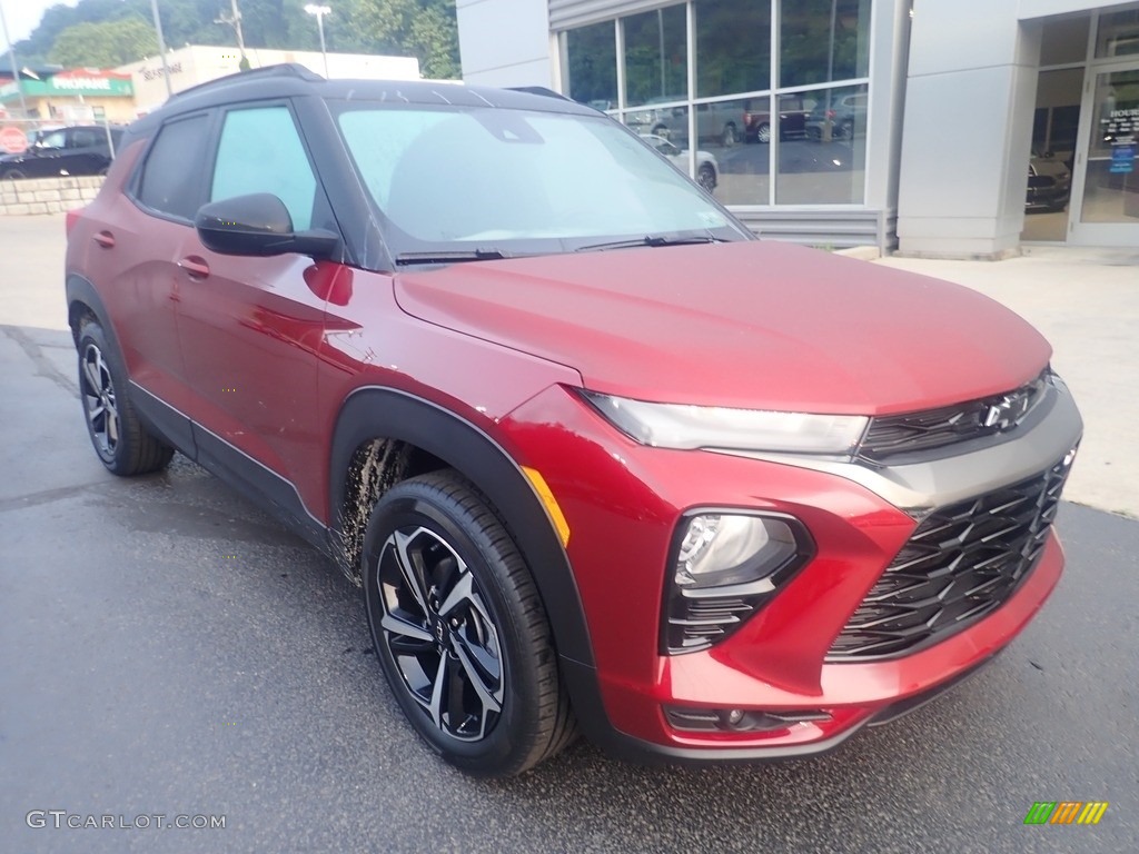 Crimson Metallic 2022 Chevrolet TrailBlazer RS AWD Exterior Photo #146204085