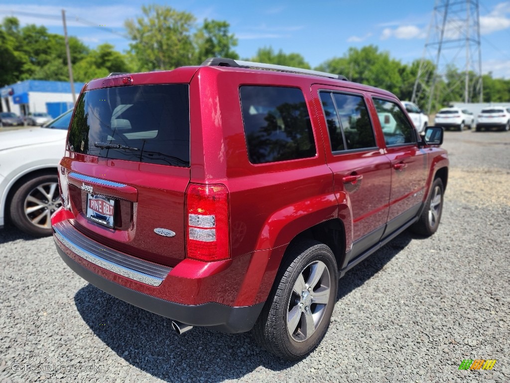 2016 Patriot High Altitude 4x4 - Deep Cherry Red Crystal Pearl / Light Pebble Beige/Dark Slate Gray photo #3