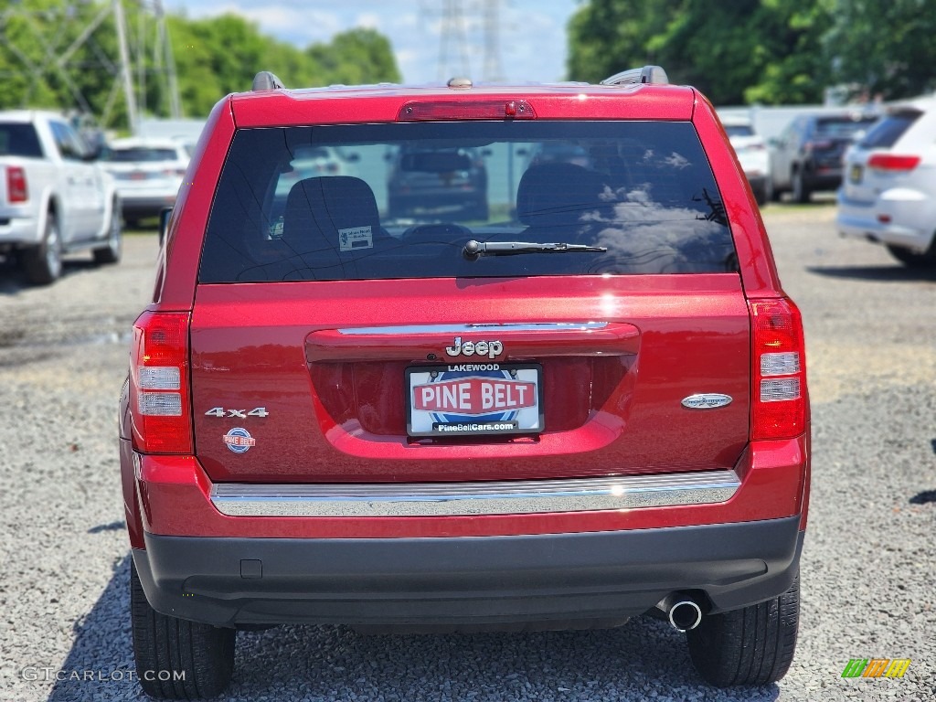 2016 Patriot High Altitude 4x4 - Deep Cherry Red Crystal Pearl / Light Pebble Beige/Dark Slate Gray photo #4